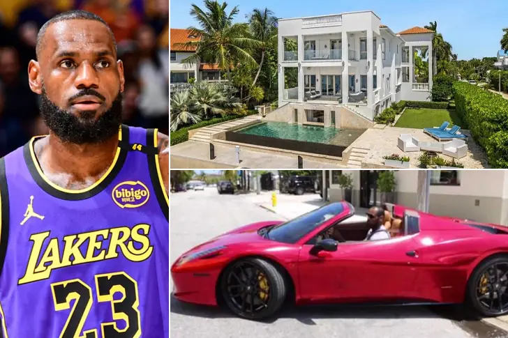 LeBron James: Basketbalspeler – $440 Miljoen