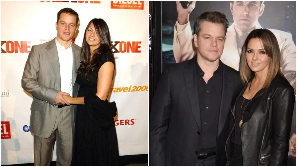 Matt Damon and Luciana Barroso | 16 Years