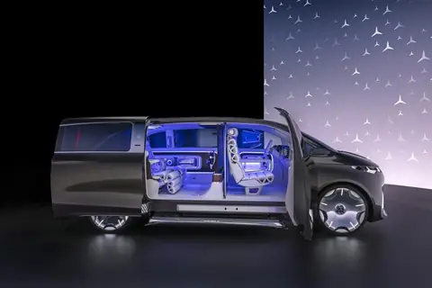 Mercedes-Benz Vision V Turns the Van Into a VIP Lounge on Wheels