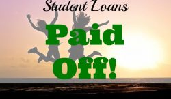 Student loans, student loan paid off, debt free, financial freedom