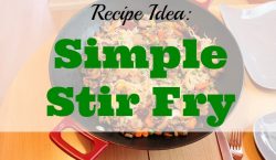 Simple Stir Fry, stir fry, vegetable stir fry
