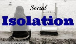 Social isolation, being alone, lonely, depression, cause of depression, anti-social