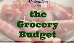 Grocery Budget, meal planning, food budget, bacon, grocery shopping