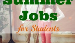 Summer jobs for students, extra income, summer job, make money