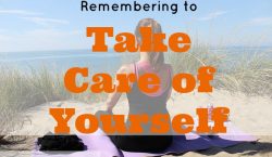 take care of yourself, healthy routine