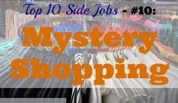 Mystery Shopping, mystery shopper, side job, extra income