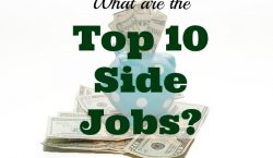 top 10 side jobs, extra income, paying off debt, financial goal