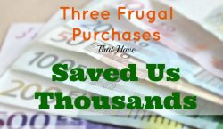 Frugal Purchases That Have Saved Us , frugal living