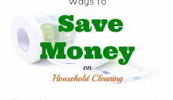 Save Money on Household Cleaning, household products, household supplies