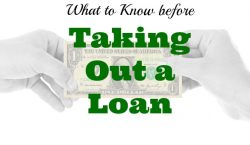 taking out a loan, tips before taking out a loan, loan advice