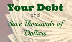 reduce debt, saving money, debt tips
