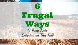 kids and autumn, frugal ways to entertain kids, frugal fall for kids