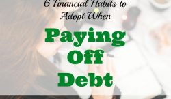 paying off debt, financial habits, debt advice