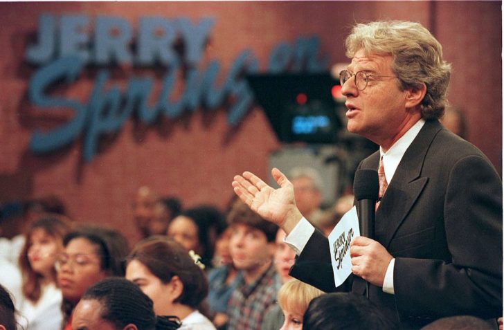 Did Jerry Springer have black kids?